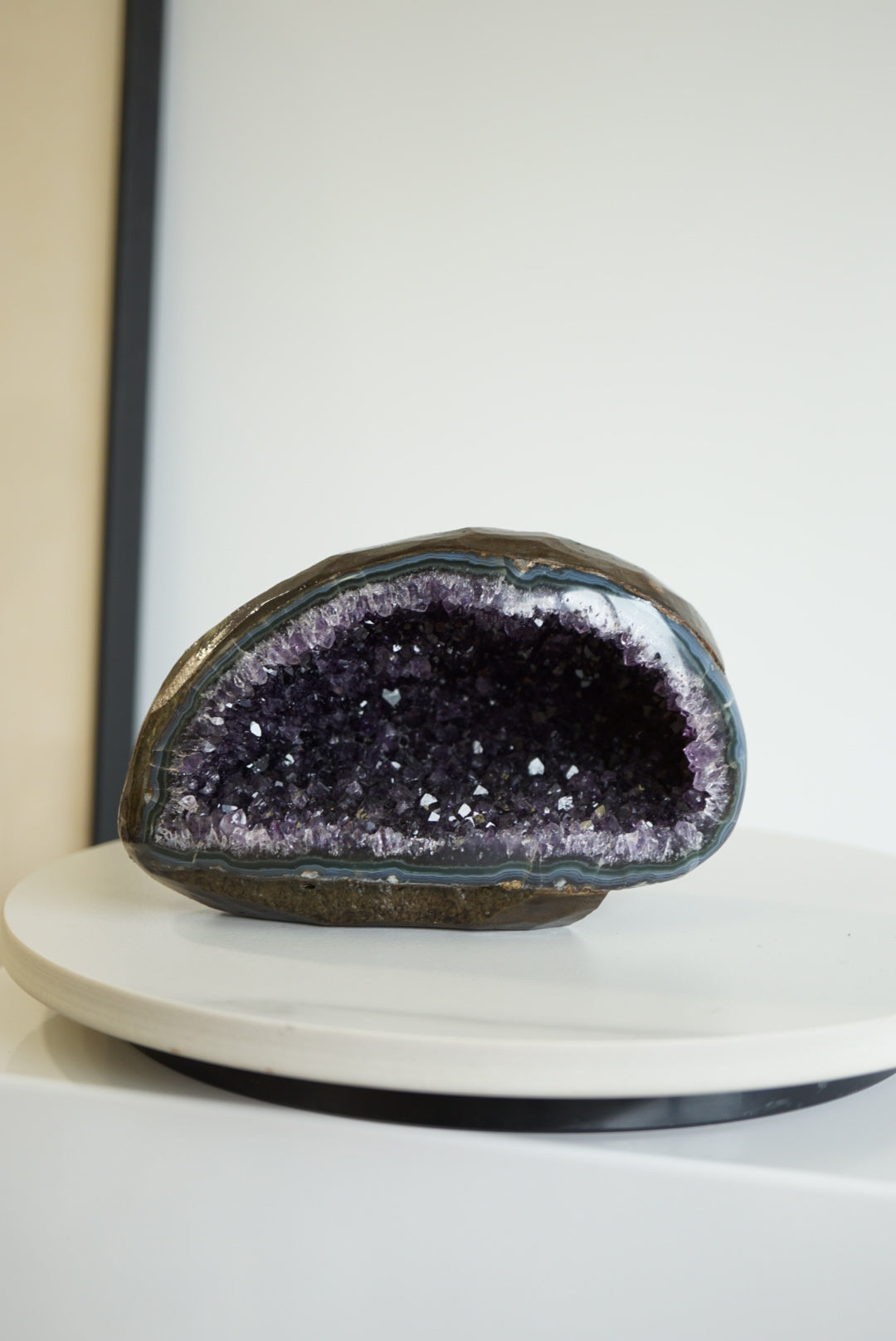 烏拉圭紫水晶洞 Uruguay Amethyst Geode