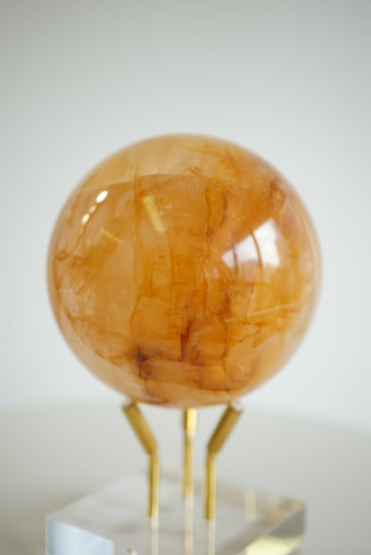 黄金治癒者/黃膠花球 Golden Healer Sphere - ART OF GEM 