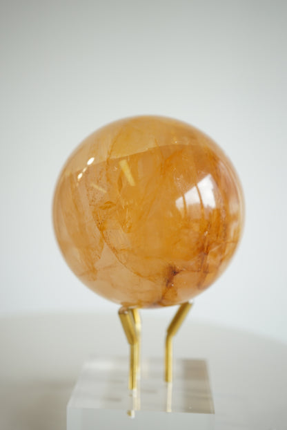 黄金治癒者/黃膠花球 Golden Healer Sphere - ART OF GEM 