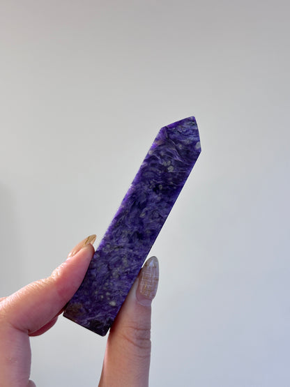 紫龍晶柱 Charoite Tower - ART OF GEM 