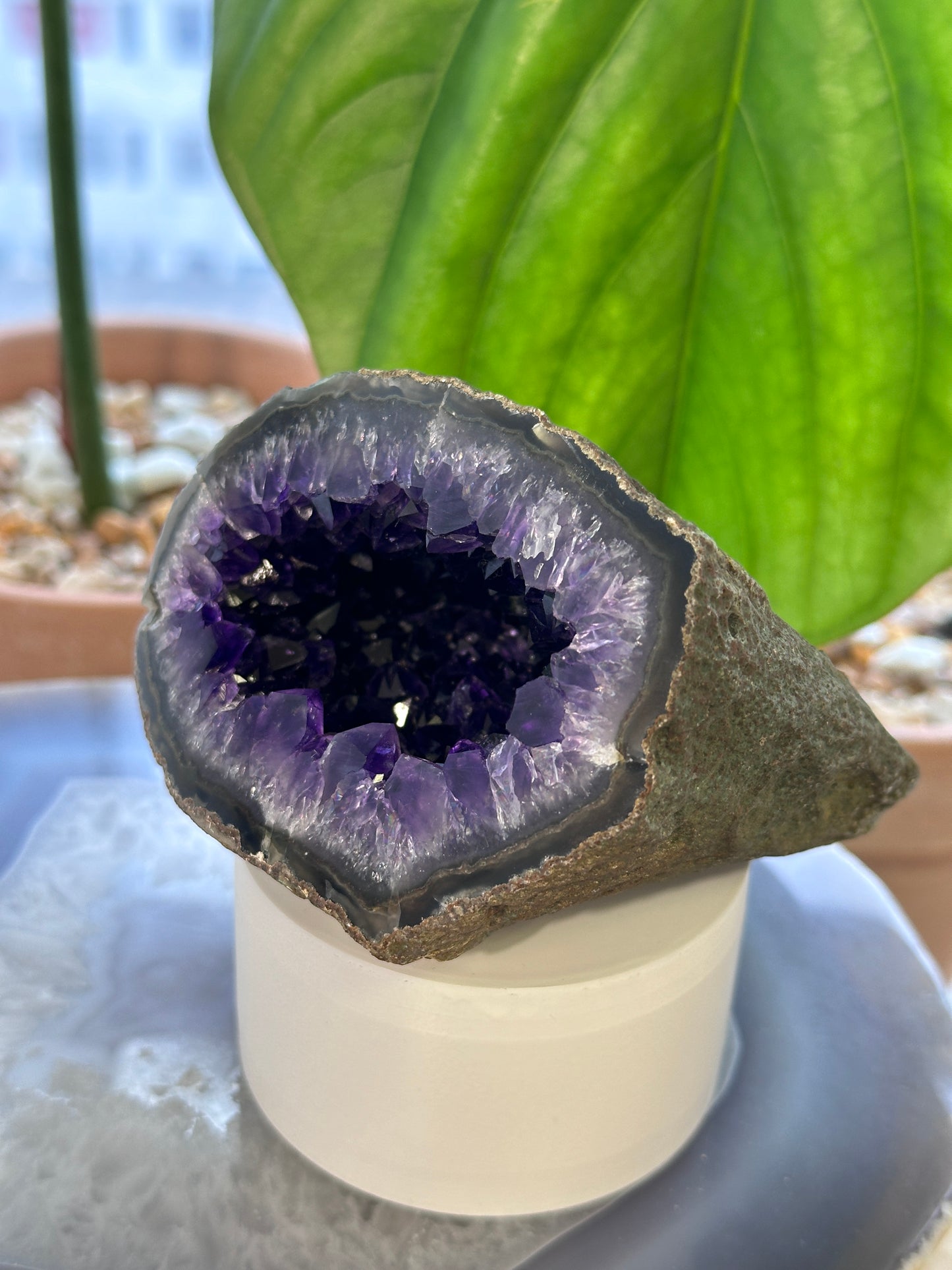 烏拉圭紫水晶洞 Uruguay Amethyst Geode