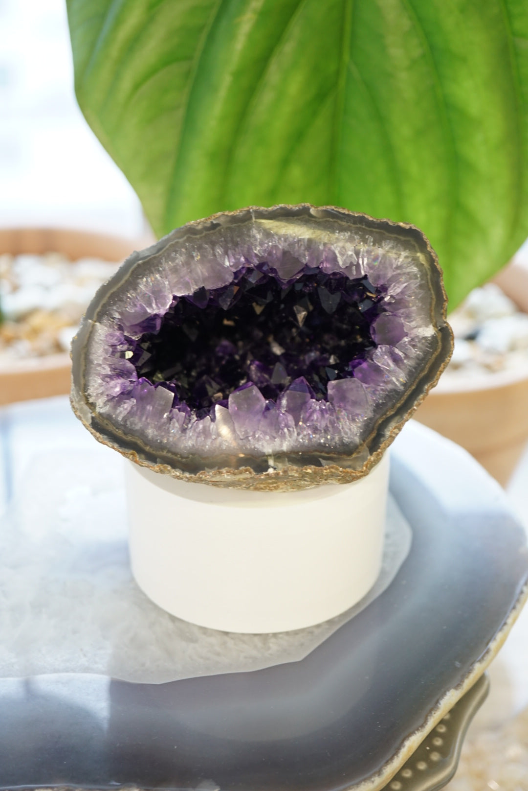 烏拉圭紫水晶洞 Uruguay Amethyst Geode