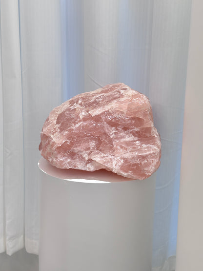 20KG 馬達加斯加粉晶原石 Raw rose quartz from Madagascar - ART OF GEM 