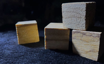 Bowls that sing 秘魯聖木方塊 Palo Santo Cube from Peru - ART OF GEM 