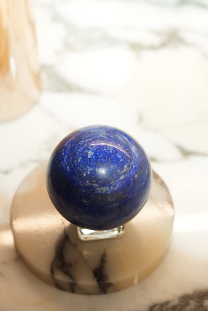 High quality lapis lazuli sphere