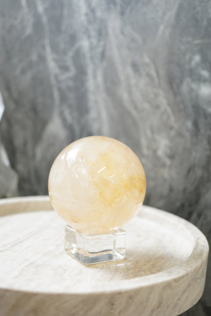 黄金治癒者/黃膠花球 Golden Healer Sphere - ART OF GEM 
