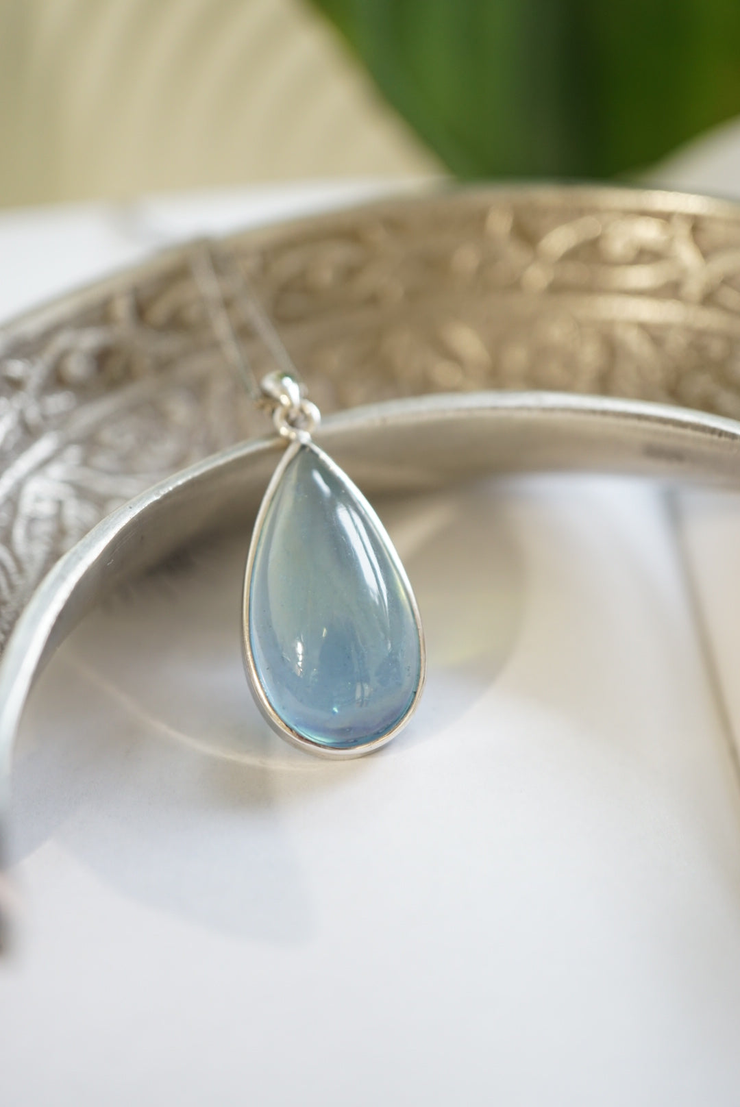 莫桑比亞海藍寶吊墜 Mozambique Aquamarine Pendant