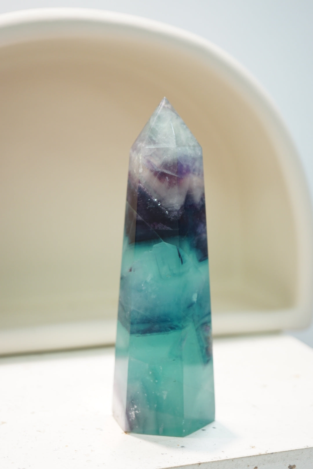 巴西螢石柱  Brazil Fluorite Tower