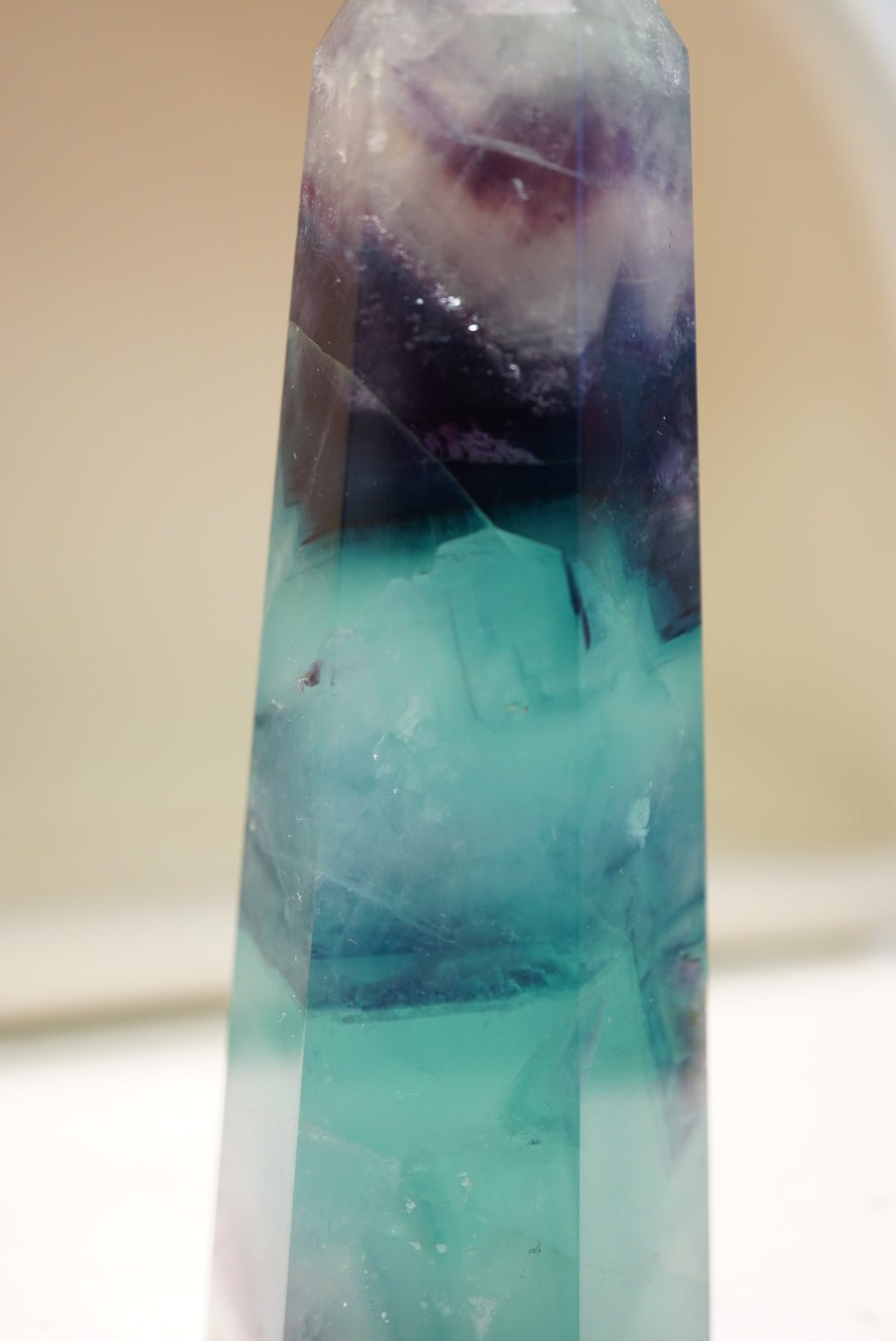 巴西螢石柱  Brazil Fluorite Tower