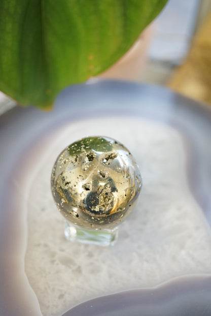 秘魯黃鐵礦球 Peru Pyrite Sphere - ART OF GEM 