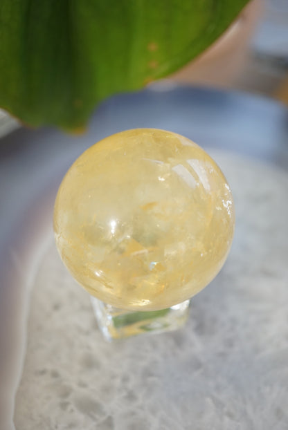 黃方解石球 Honey Calcite Sphere - ART OF GEM 