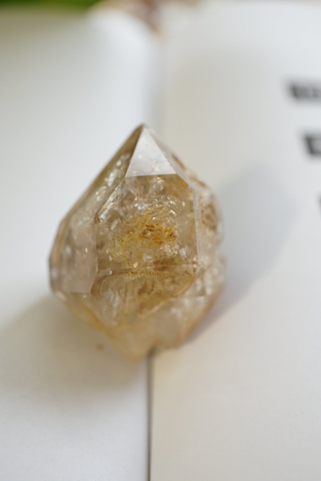 巴基斯坦黃泥骸骨水晶 Pakistan Fenster Quartz