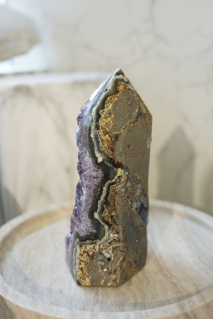 巴西紫晶柱 Brazil Amethyst Tower - ART OF GEM 
