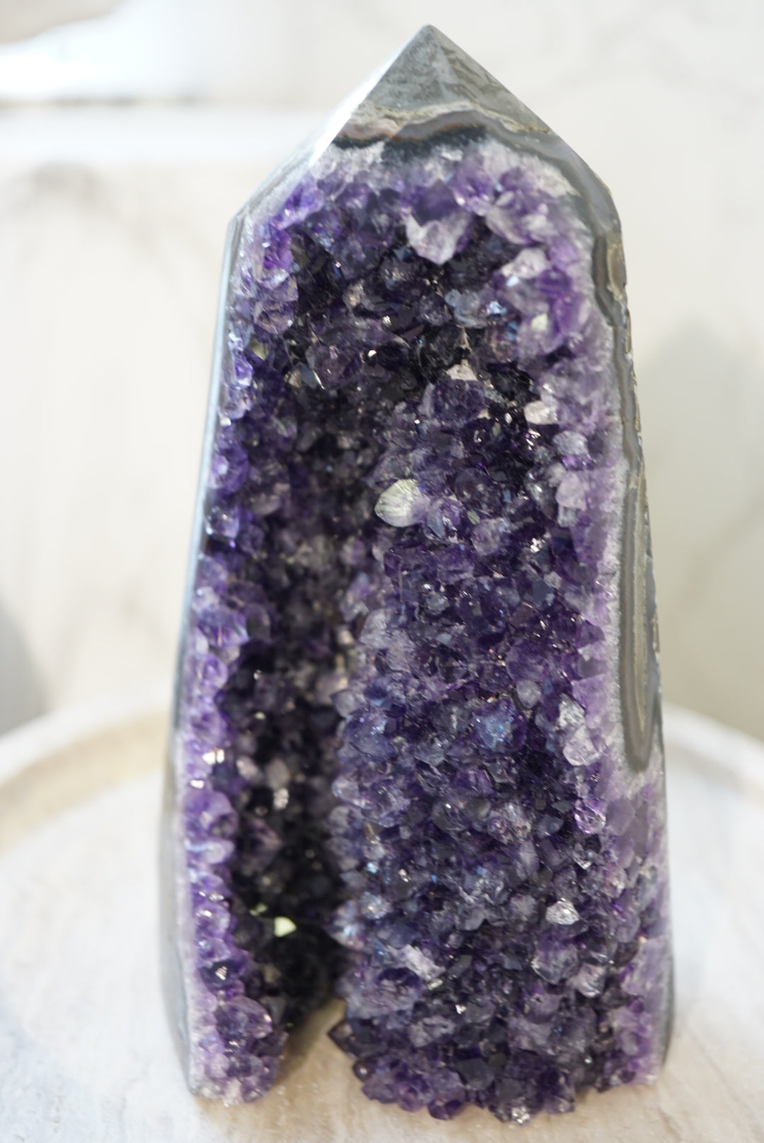 巴西紫晶柱 Brazil Amethyst Tower