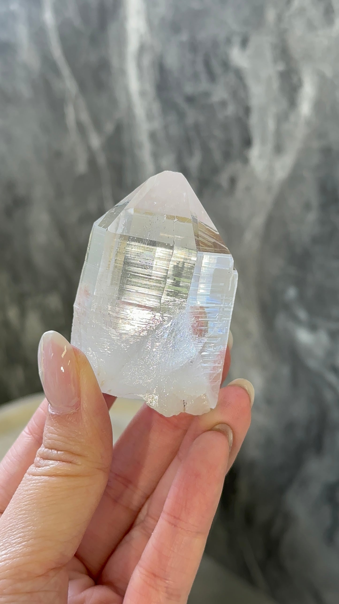 印度喜馬拉雅白水晶 India Himalayan White Quartz