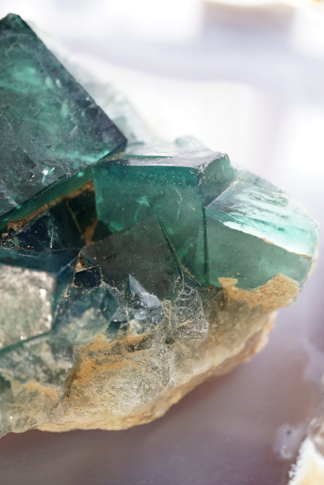 馬達加斯加日光綠螢石原石 Raw Madagascar Green Fluorite