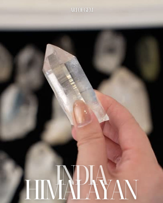 印度喜馬拉雅白水晶 - ART OF GEM 
