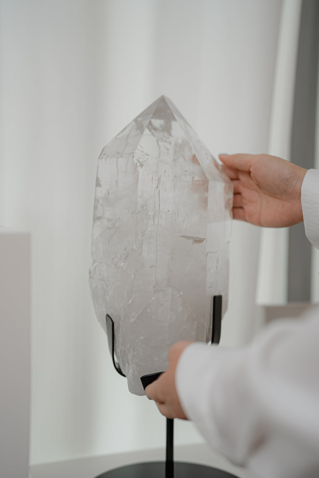 [NFS 非賣品] 8KG 巨型收藏級印度喜馬拉雅白水晶 - ART OF GEM 