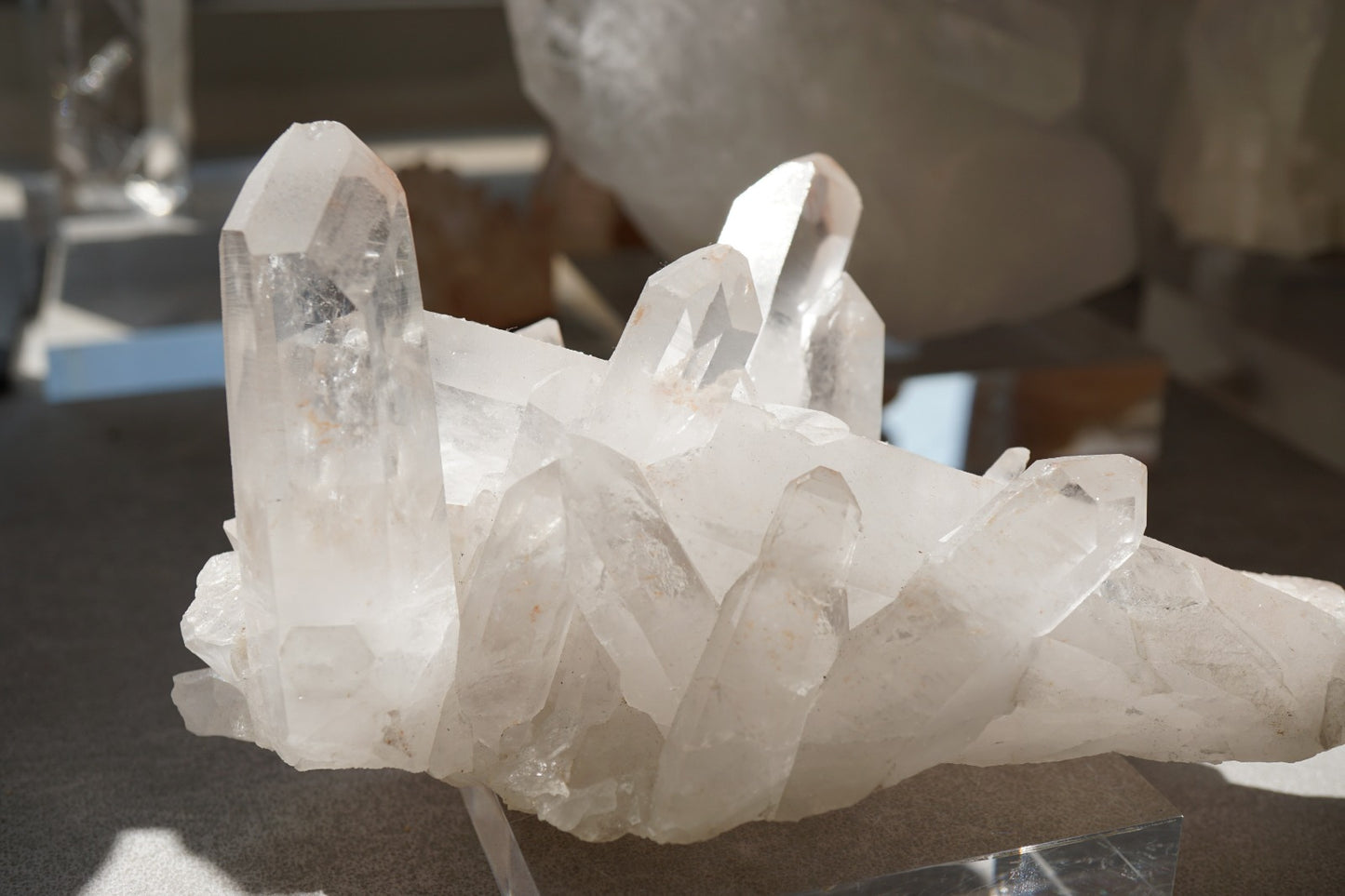 巴西白水晶簇 Brazil White Quartz Cluster