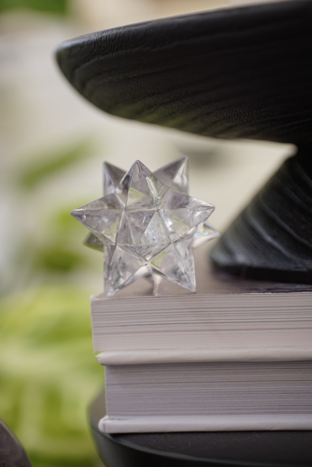 12D 白水晶梅爾卡巴 White Quartz Merkaba - ART OF GEM 