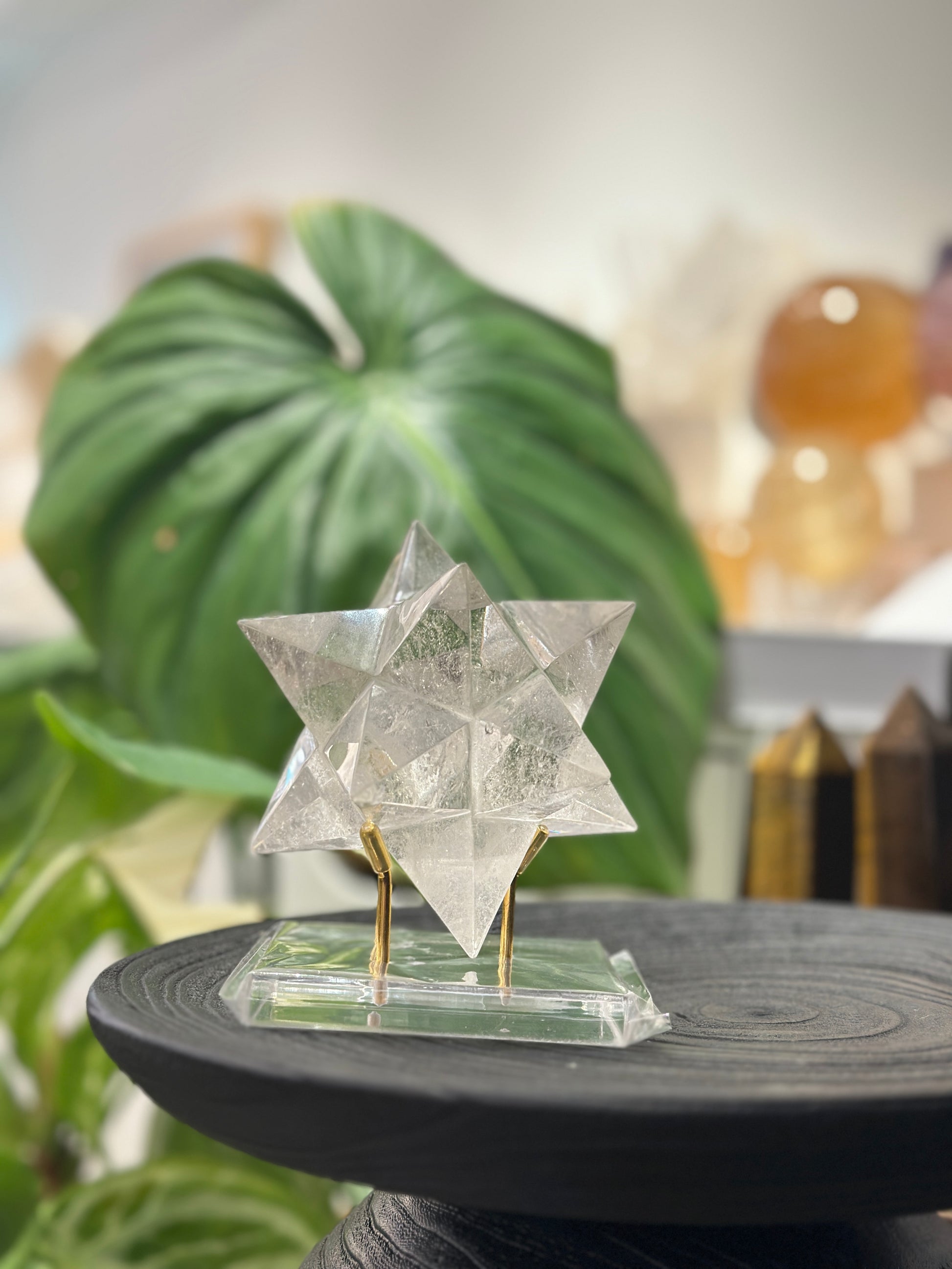 白水晶梅爾卡巴 White Quartz Merkaba - ART OF GEM 