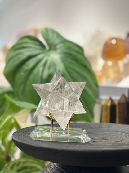 白水晶梅爾卡巴 White Quartz Merkaba - ART OF GEM 