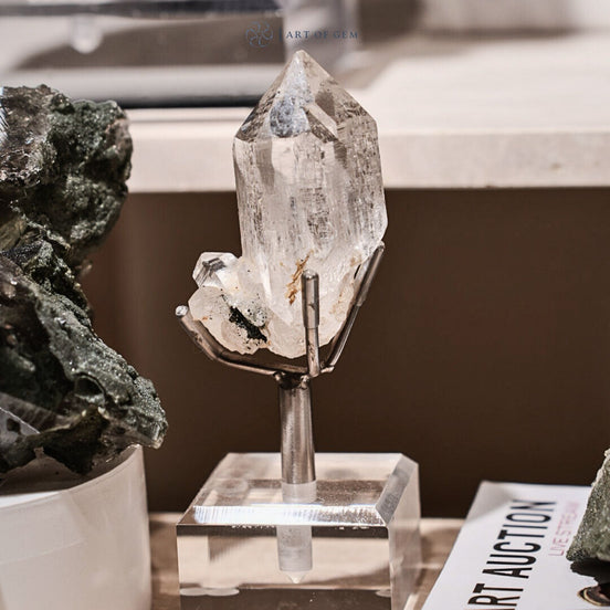 Indian Himalayan Green Phantom Crystal