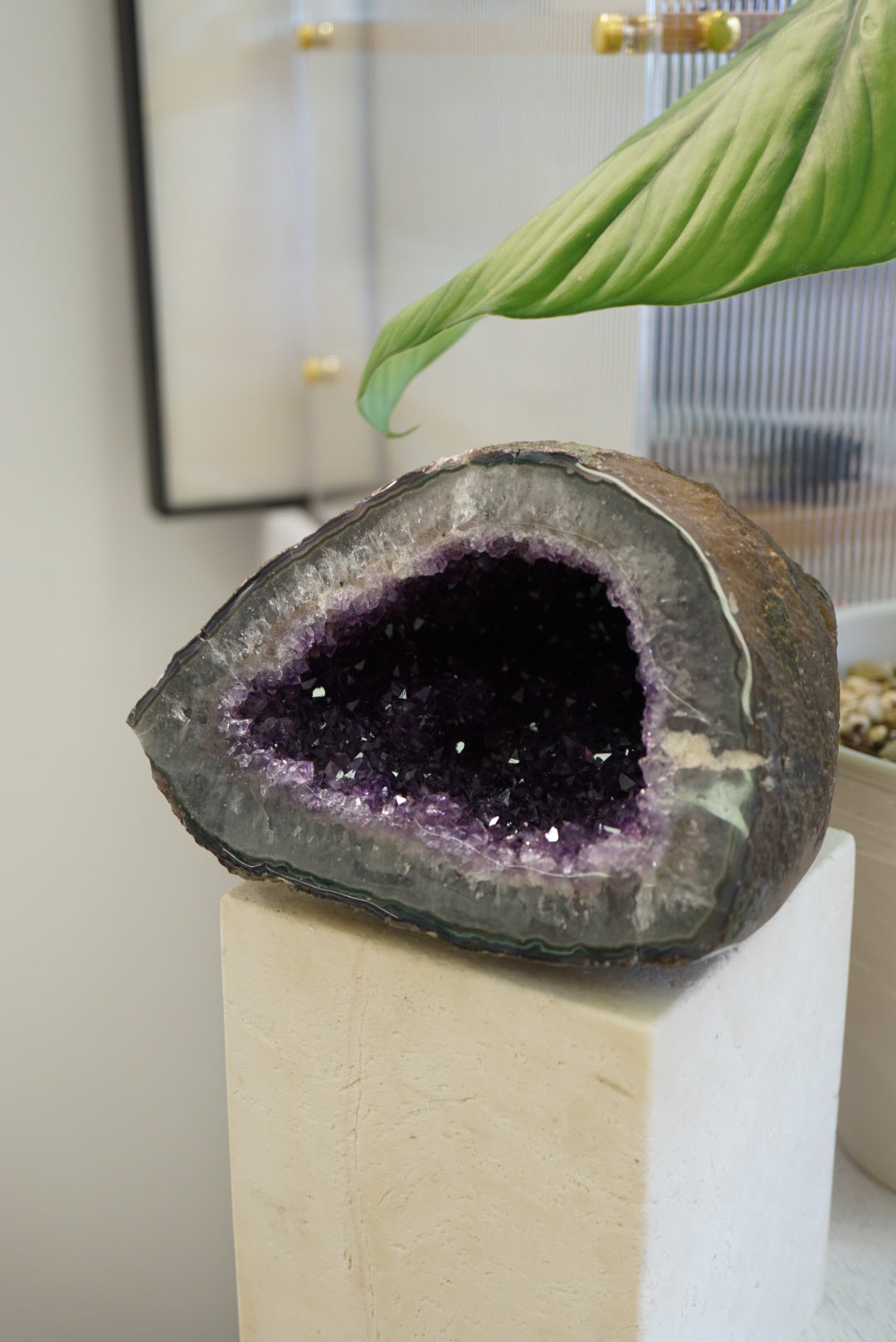 烏拉圭紫水晶洞 Uruguay Amethyst Geode