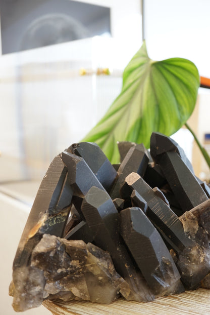 5.9KG黑水晶簇 Black Cluster - ART OF GEM 