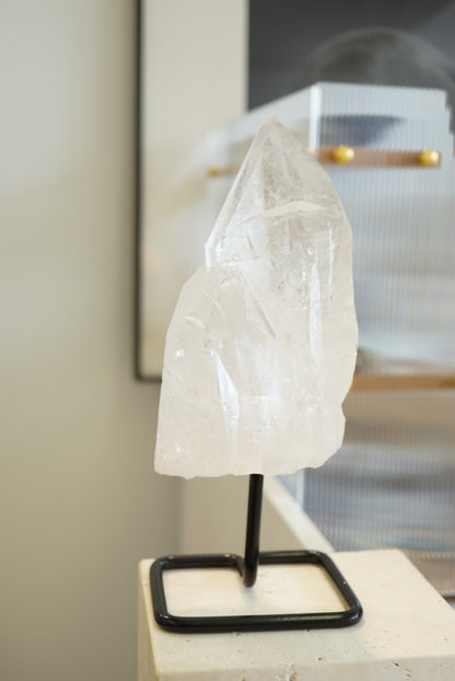 巴西白水晶簇 Brazil White Quartz Cluster - ART OF GEM 