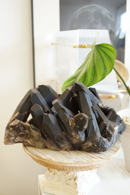 5.9KG黑水晶簇 Black Cluster - ART OF GEM 