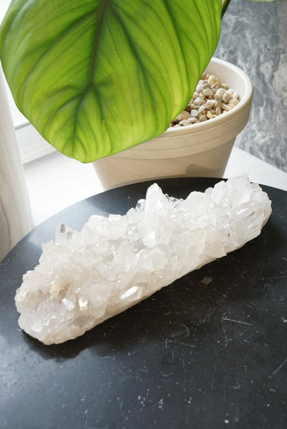 巴西白水晶簇 Brazil White Quartz Cluster - ART OF GEM 
