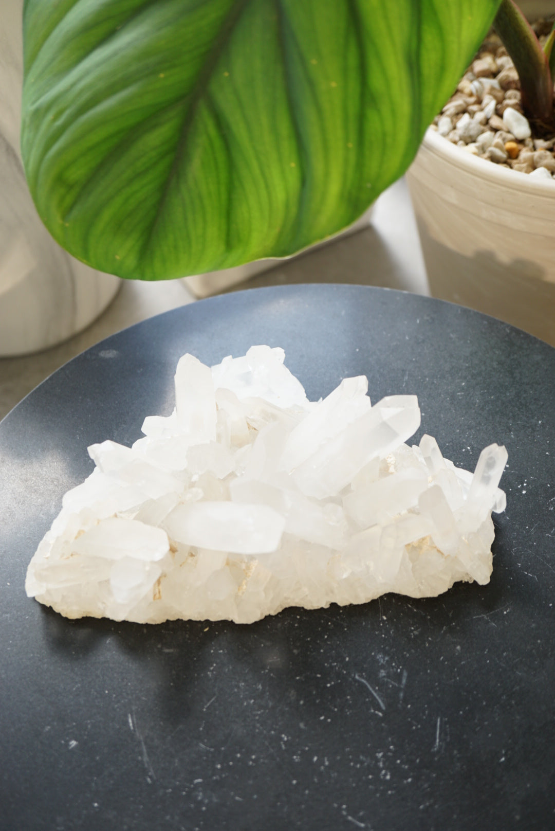 巴西白水晶簇 Brazil White Quartz Cluster