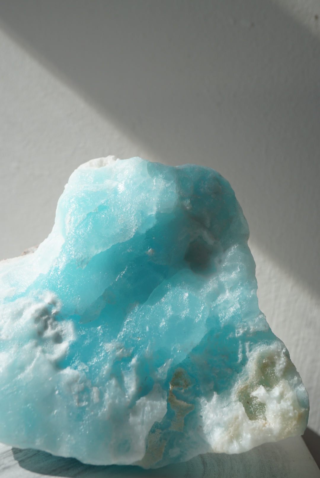 藍加勒比方解石原石 Raw Blue Caribbean Calcite