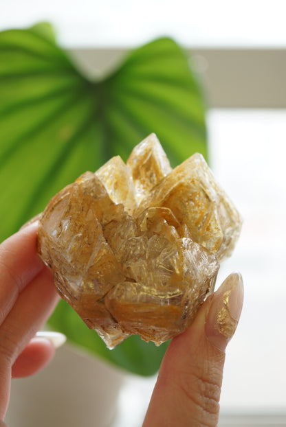 巴基斯坦城堡雙尖黃泥骸骨水晶 Pakistan Fenster Quartz - ART OF GEM 