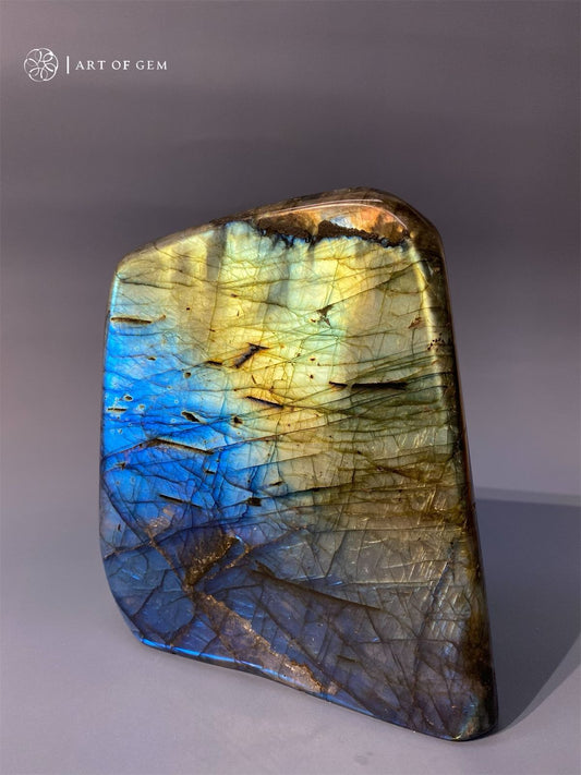 拉長石擺件 Labradorite