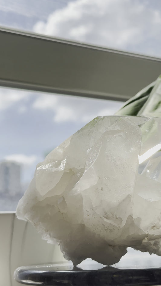 巴西白水晶簇 Brazil White Quartz Cluster