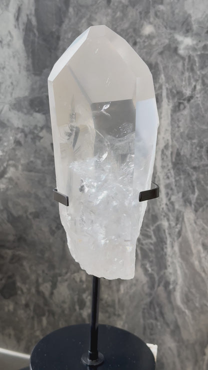 收藏級巴西雷姆尼亞種子白水晶