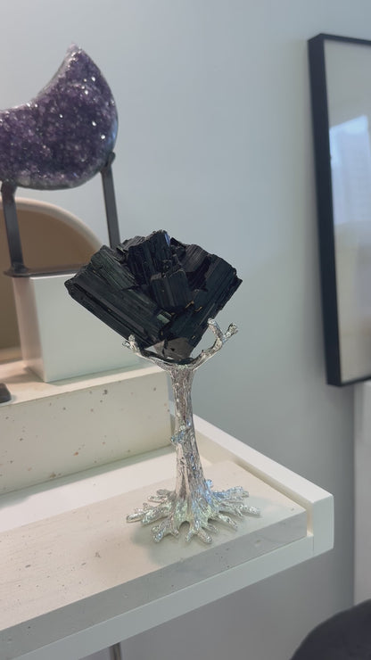 莫桑比亞亮面黑碧璽 Raw Mozambique Black Tourmaline