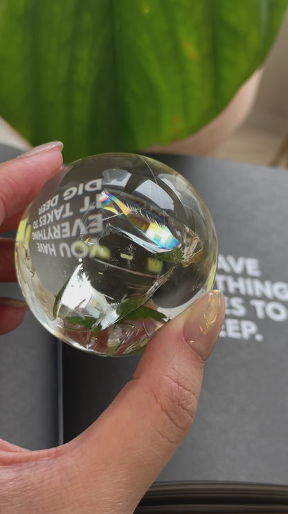 54mm 黃水晶球 Citrine Sphere