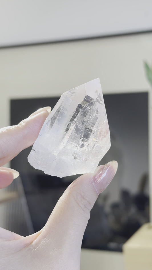 巴西雷姆尼亞種子白水晶 Lemurian Seed Crystal