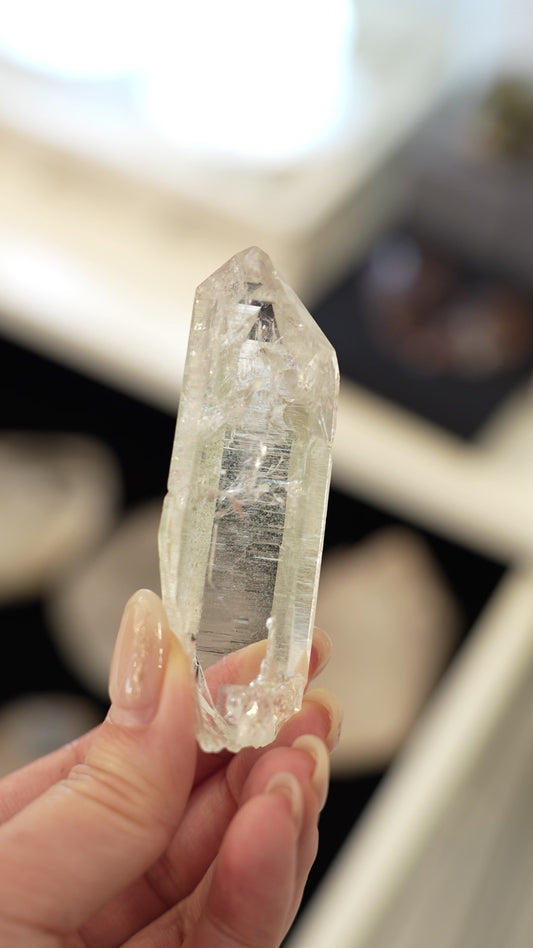 Indian Himalayan white quartz 