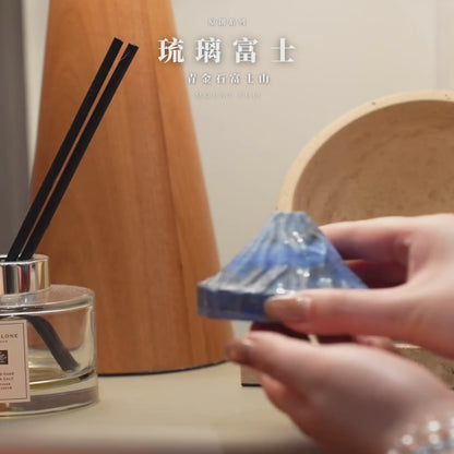 原創設計 | 🗻 琉璃富士｜青金石富士山
