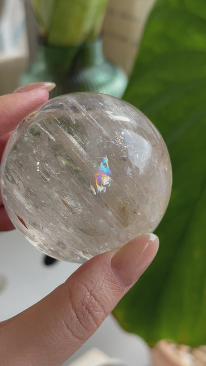 冰雪骸骨球 Skeletal Quartz Sphere
