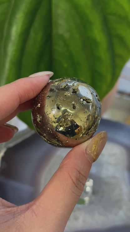 秘魯黃鐵礦球 Peru Pyrite Sphere