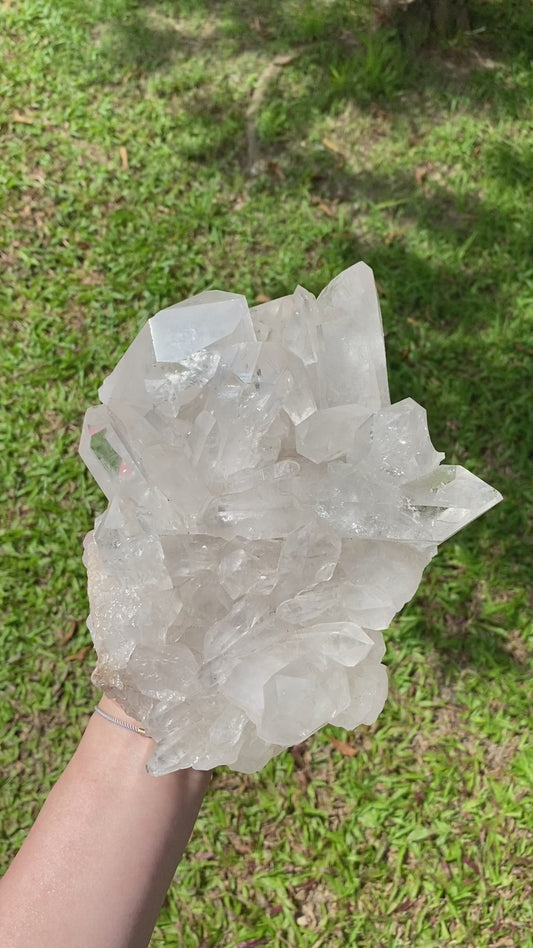 3KG 巴西白水晶簇