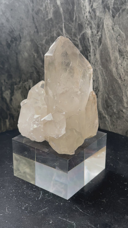 巴西白水晶簇 Brazil White Quartz Cluster