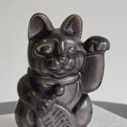 ART OF GEM 銀曜石招財貓
Silver Sheen Obsidian Fortune Cat