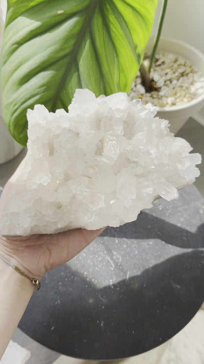 巴西白水晶簇 Brazil White Quartz Cluster