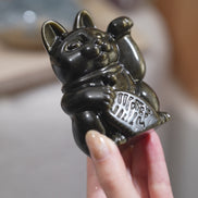 ART OF GEM金曜石招財貓 Golden Sheen Obsidian Fortune Cat 